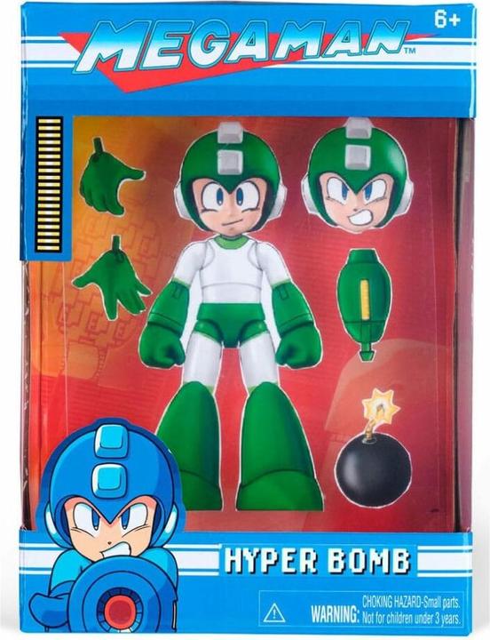 Immagine prodotto Jada Figura di Mega Man Hyper Bomb da 4,5 pollici