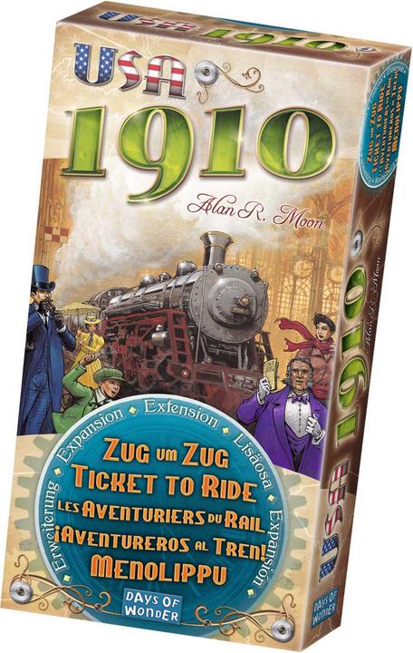 Immagine prodotto Asmodée Biglietto To Ride Usa 1910 (Francese, Tedesco, Inglese)