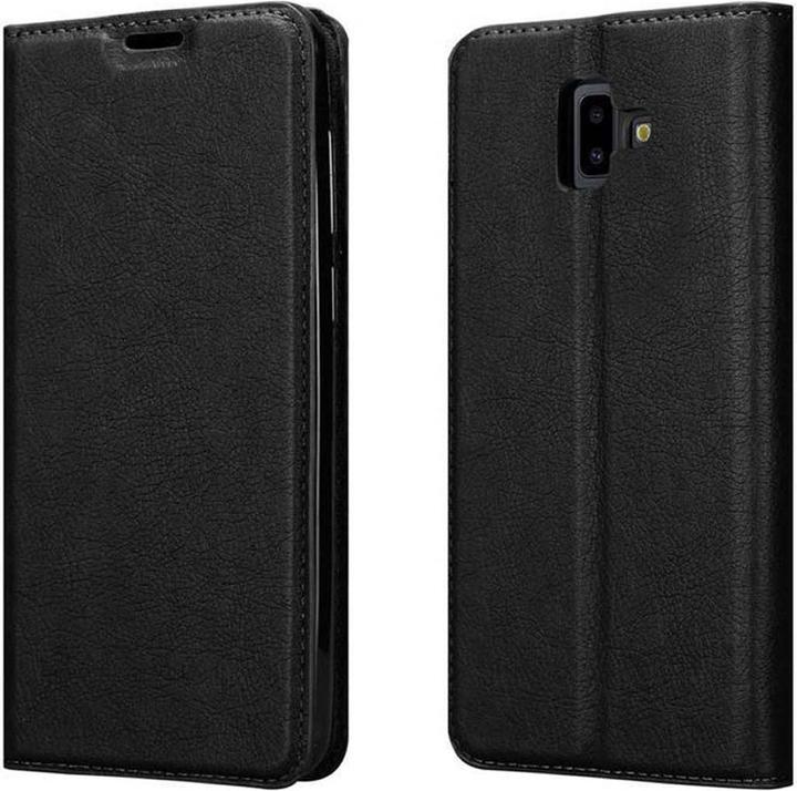 Actual product image Cadorabo Book Invisible Magnet Cover (Samsung Galaxy J6+)