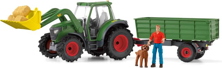 Schleich Trattore con rimorchio