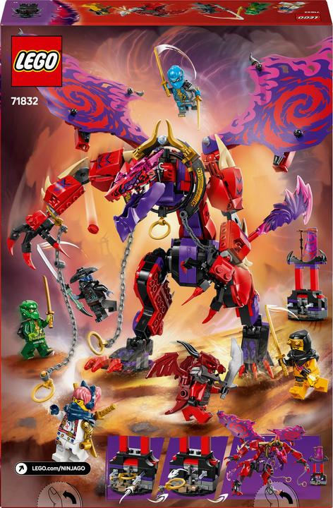Produktbild LEGO Chaosdrache Donnerzahn (71832, LEGO Ninjago)
