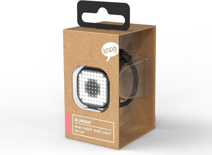 Actual product image knog. Blinder Mini Square (50 lm, 50 lm)