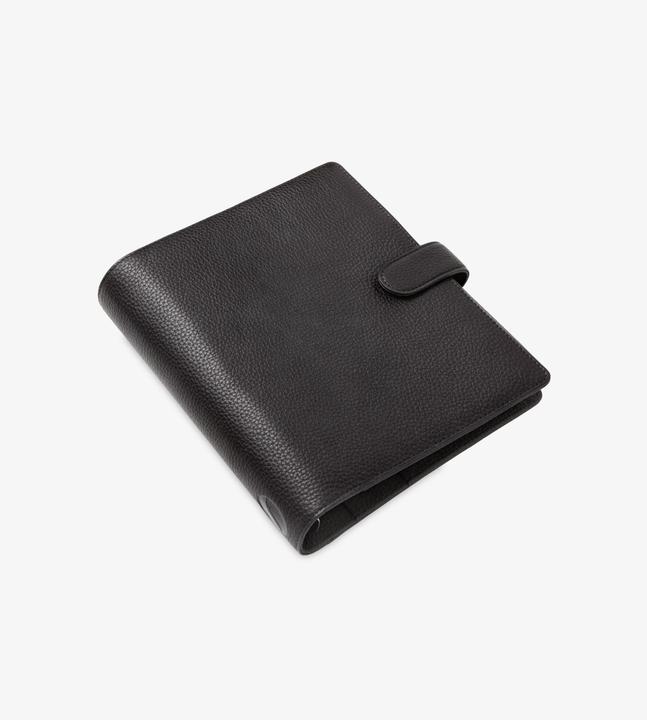 Actual product image Filofax Norfolk Personal Leather Organiser AGENDA NORFOLK dark brown (5 x 13.4 x 14.8 cm, No binding)