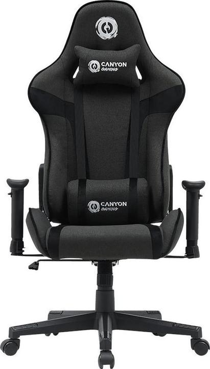 Immagine prodotto Canyon Sedie / scrivanie per computer Sedia da gioco Crest FCH01 Tessuto Grigio
