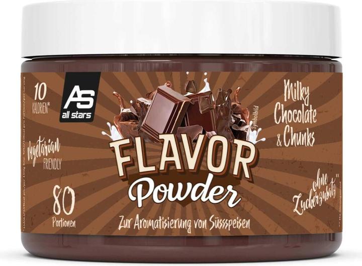 Immagine prodotto All Stars Aromi in polvere (barattolo da 240 g) (Cioccolato bianco e pezzi, 1 pz., 300 g)