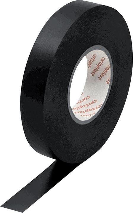 Produktbild Certoplast schwarz Isolierband L10mB15mm 10 Stk (15 mm)