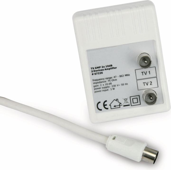 Actual product image Goobay Two-device antenna amplifier (Amplifier)