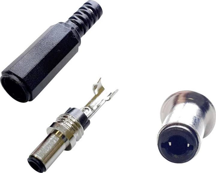 Immagine prodotto BKL Electronic Connettore DC 2,1mmx5,5mmx14mm, con contatto a molla