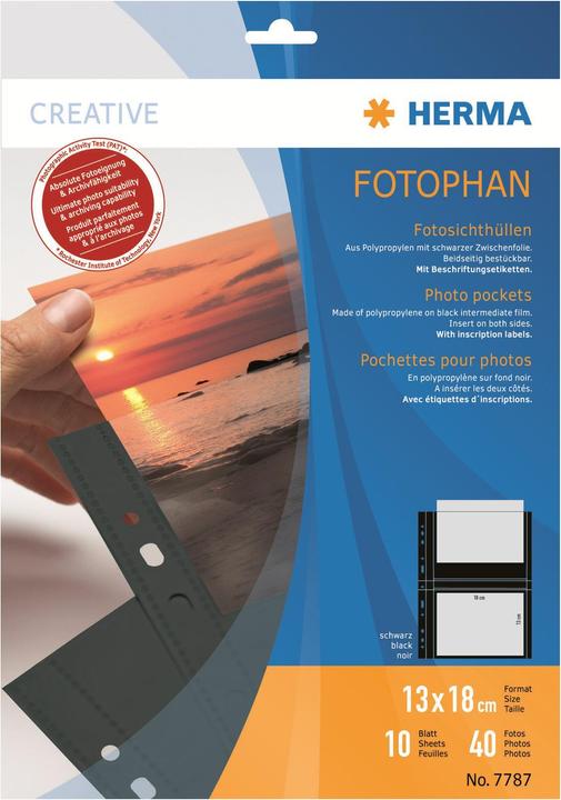 Actual product image Herma Photo covers (13 x 18 cm, 10 x)