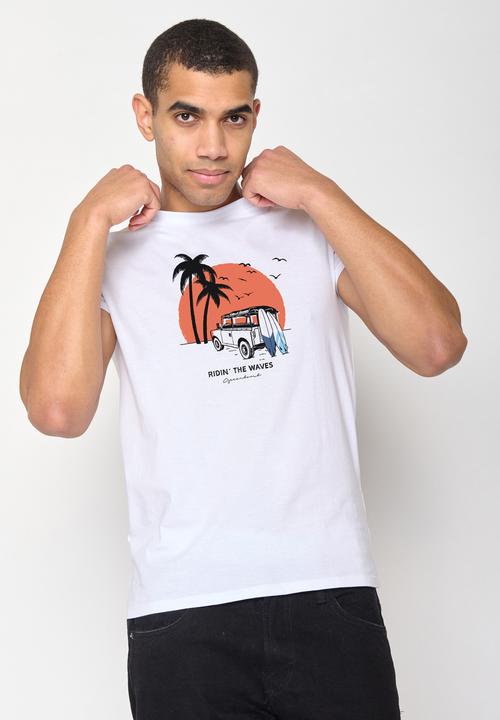 Produktbild Greenbomb Nature Car Surf Guide T-Shirt (XL)
