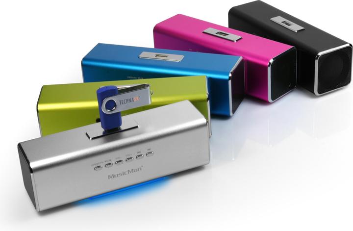 Actual product image Technaxx Musicman Ma Soundstation (5 h, Electrical connection, Rechargeable battery operated)