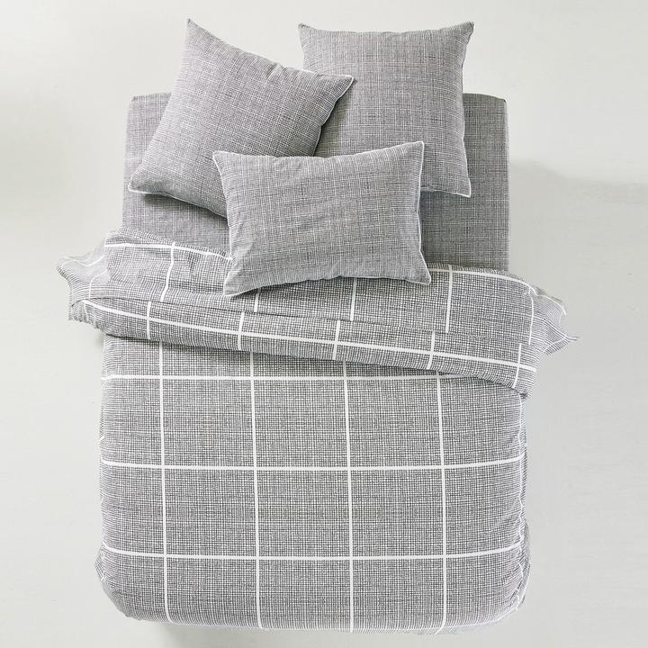 Image du produit La Redoute Interieurs Etamine Carreau (Housse de couette, 240 x 220 cm)