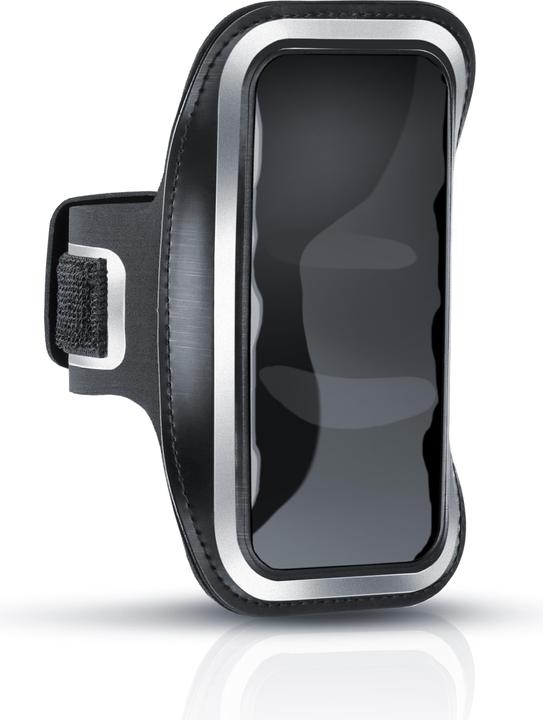 Image du produit Arendo Bracelet de fitness pour smartphone 4,7", poche pour clés, bandes réfléchissantes