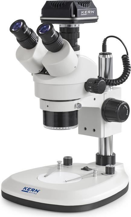 Productafbeelding Kern OZL 466C832 Stereomicroscoop Trinoculair 45 x invallend licht, doorvallend licht