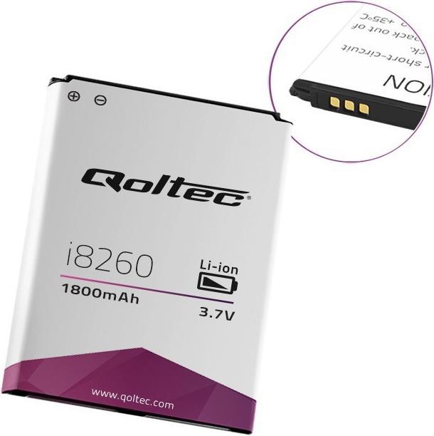 Actual product image Qoltec Bateria do Samsung Galaxy Core | i8260 | 1800mAh