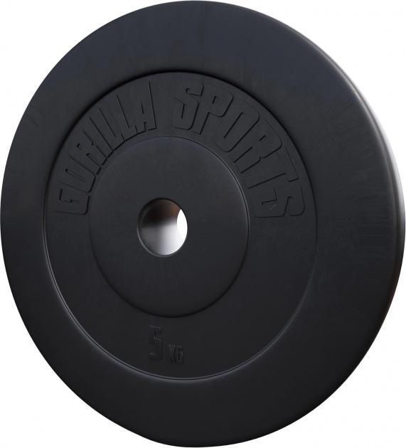 Gorilla Sports Hantelscheiben (1 x 5 kg)
