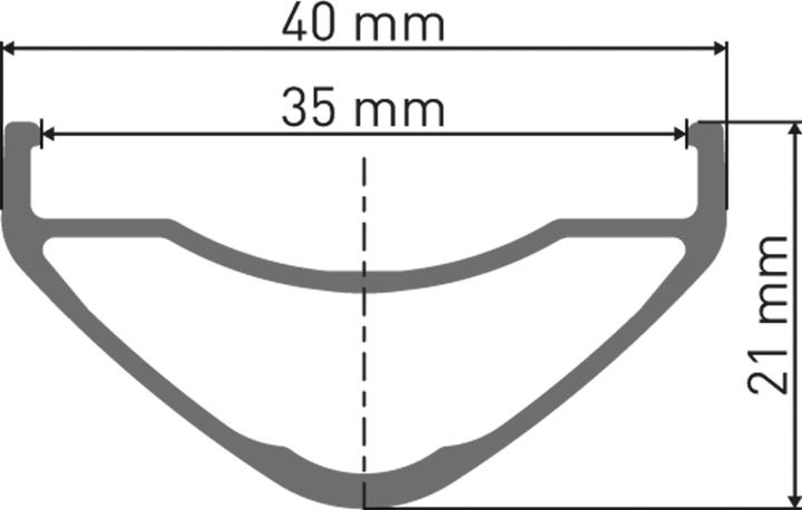 Actual product image DT Swiss HX 1700 Spline (Rear wheel, 27.5")