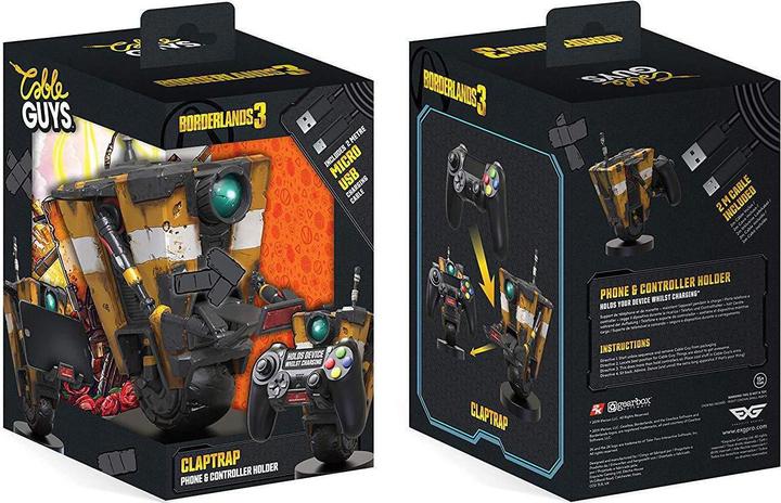 Image du produit Exquisite Gaming Clap Trap Cable Guy (Xbox One S, PS4, PC, Mac, PS5, Xbox Series X, Xbox 360, Switch)