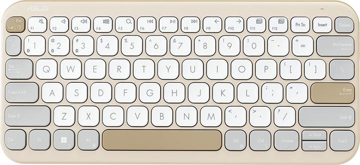 Actual product image ASUS Marshmallow Keyboard Kw100 (US, Wireless)