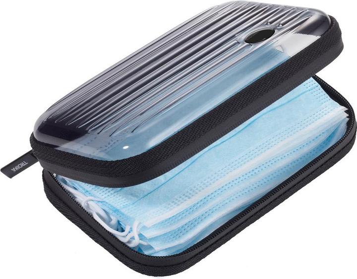 Produktbild Troika CLEAR CASE Reiseetui, schwarz/transparent (Tasche)