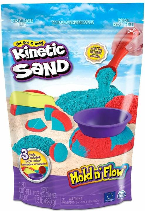 Actual product image Spin Master Kinetic Sand Mold n’ Flow