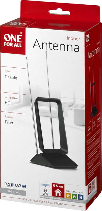 Produktbild One for All Passive TVZimmerantenne (Zimmerantenne, DVB-T / -T2)