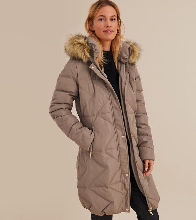 Immagine prodotto Anne Weyburn Cappotto invernale trapuntato con cappuccio (40)