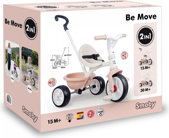 Produktbild Smoby Be Move Tricycle Pink