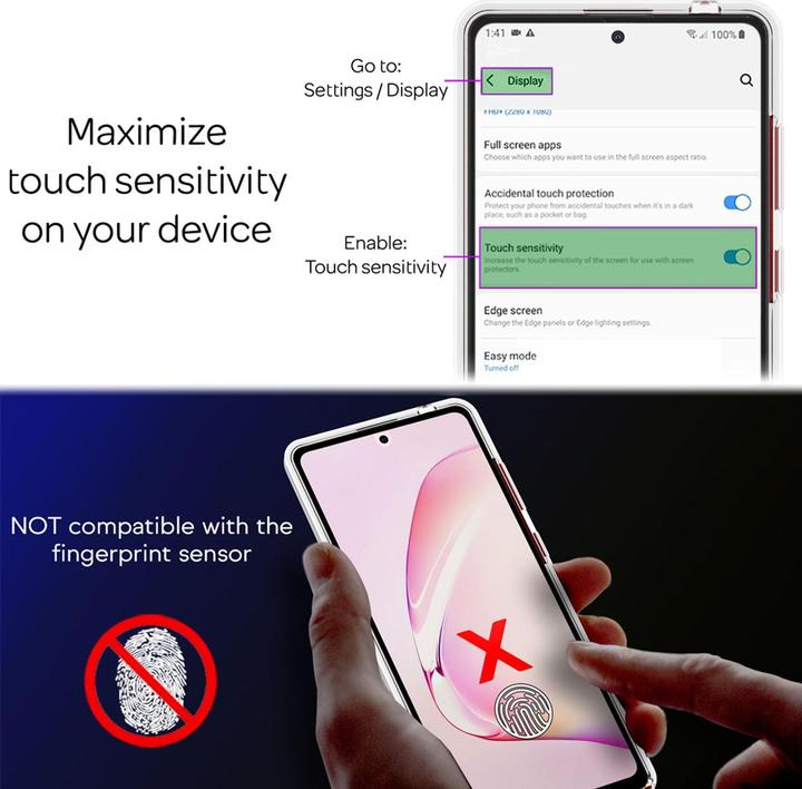 Produktbild Nalia 360° Handyhülle (Samsung Galaxy Note 10 Lite)