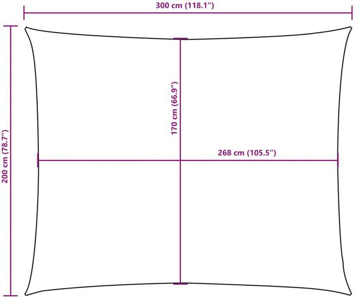 Actual product image VidaXL Nezhatok (200 x 300 cm)