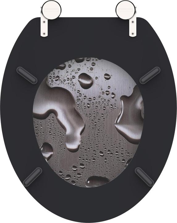 Image du produit Schütte MDF WC-Sitz GREY STEEL