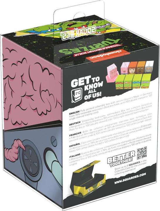 Actual product image Squaroes Squaroe Teenage Mutant Ninja Turtles™ 002 - Krang with Bubble Walker