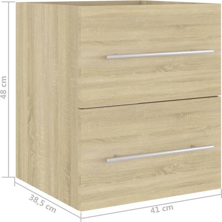 Produktbild VidaXL Waschbeckenunterschrank (41 x 38.5 x 48 cm)