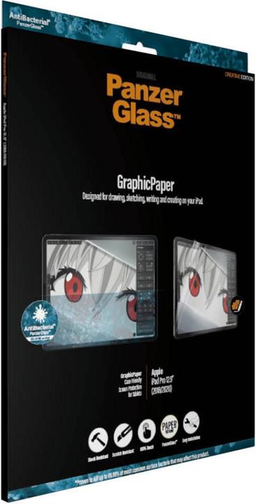 Actual product image PanzerGlass Graphic Paper (1 Piece, iPad Pro 12.9 2020 (4. Gen), iPad Pro 12.9 2021 (5th Gen), iPad Pro 12.9 2018 (3. Gen))