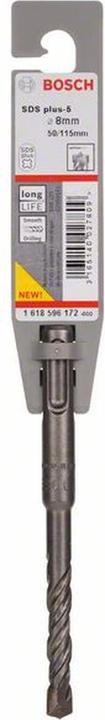 Immagine prodotto Bosch Professional Zubehör Trapano a percussione SDS plus-5, 8 x 50 x 115 mm (8 mm)