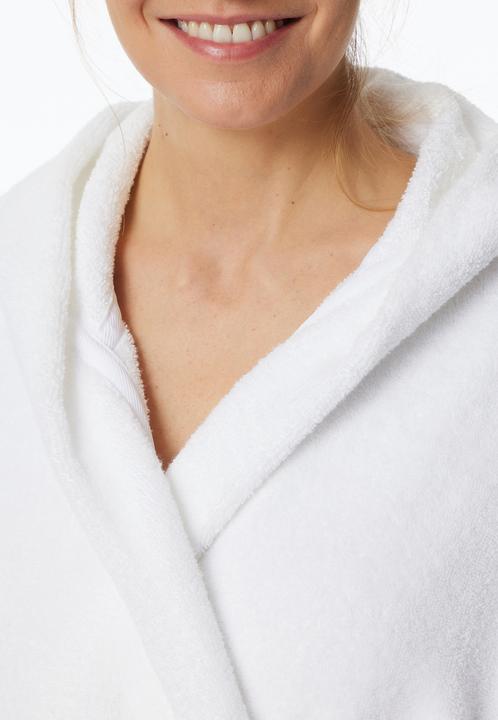 Produktbild Schiesser Essentials Bademantel mit Kapuze (M)