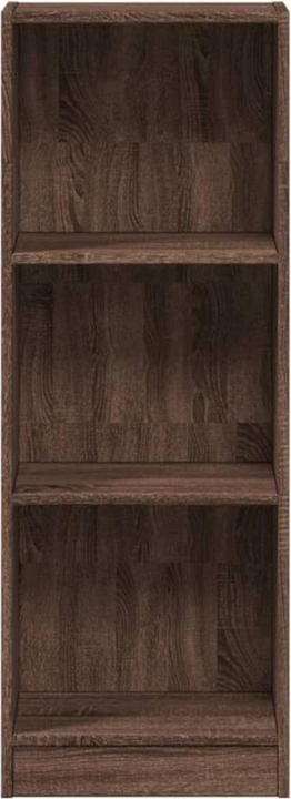 Produktbild VidaXL Bücherregal Bücherschrank Standregal Büroregal Braun Eichen-Optik (40 x 24 x 109 cm)