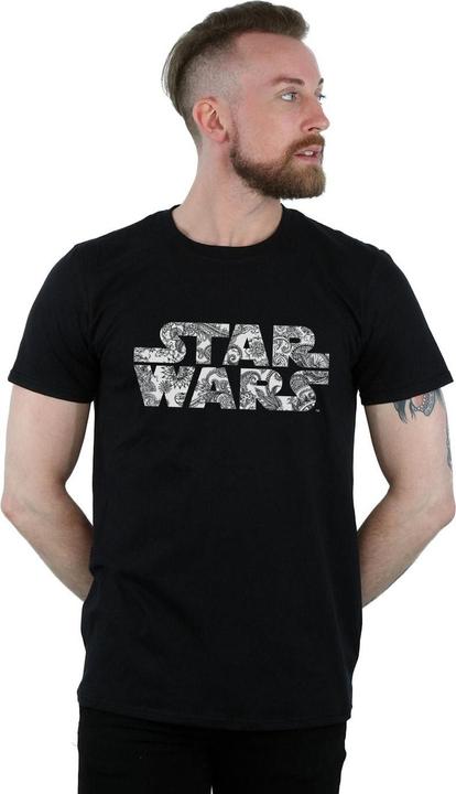 Image du produit Star Wars - T-shirt ORNAMENTAL LOGO - Homme (3XL)