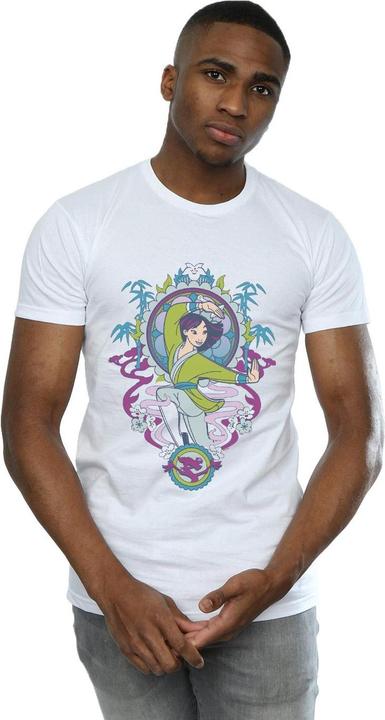 Actual product image Disney Mens Mulan Ornamental T-Shirt (L)
