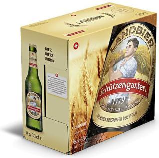 Produktbild Schützengarten Landbier 8x 33cl EW (6 x 33 cl)