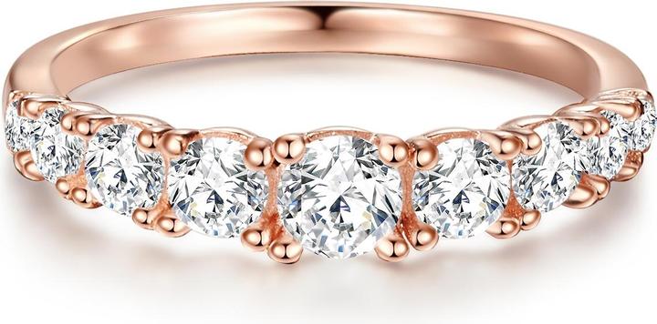 Trilani Damen Sterling Silber Zirkonia roségold - 11194
