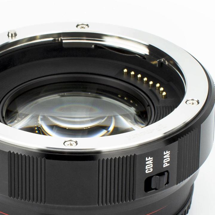 Actual product image Meike EFTR 0.71X Speedbooster Lens Mount Adapter ( Canon RF Mount )