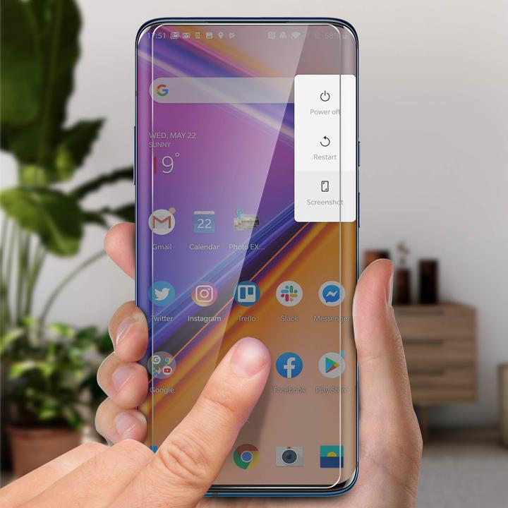 Image du produit Avizar Film clair comme du cristal, protection d'écran en verre (1 pièce(s), OnePlus 7T Pro)