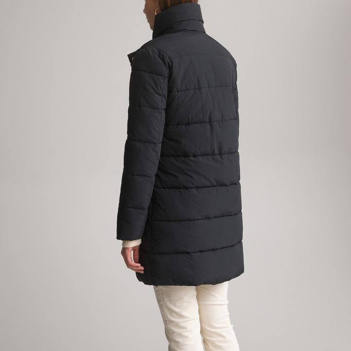 Actual product image Anne Weyburn Quilted Winter Coat with Zipper (38)