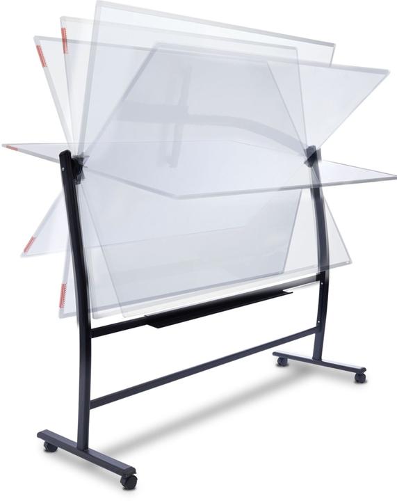 Produktbild Rocada Whiteboard, svingtavle magnetisk, 120x150 cm (120 x 150 cm)