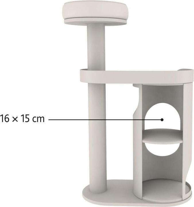 Image du produit Trixie Arbre à chat Falco (117 cm, Marron, Beige)