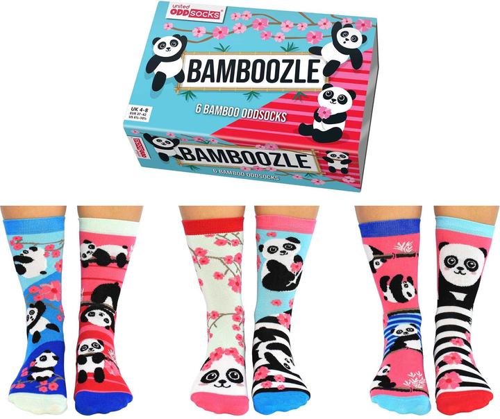 Actual product image United Oddsocks Bamboozle (pack of 3, 37 - 42)