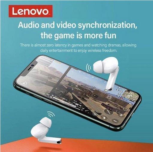 Actual product image Lenovo XT90 white (3 h, Wireless)