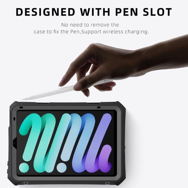 Actual product image Shellbox IP68 wasserdichte Outdoor Hülle (iPad mini 2021 (6th Gen), iPad mini 2024 (7th gen))