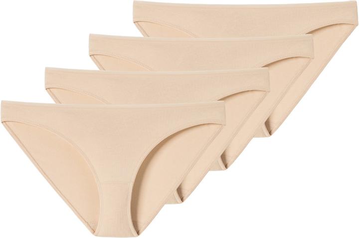 Actual product image Schiesser Pack of 4 95/5 Organic Mini Briefs (36, S, pack of 4)